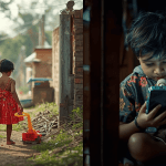 The Playground Divide: A Tale of Two Childhoods in a Karnataka Village